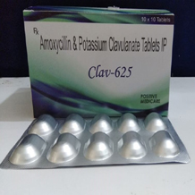  top pharma franchise products of Positive Medicare  -	tablets clav625.jpg	